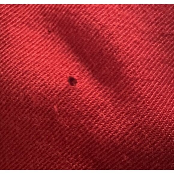 KU Adidas NCAA Kansas University Jayhawks Wool Crimson Blue Hat Fitted‎ 7 3/4 - Picture 11 of 16